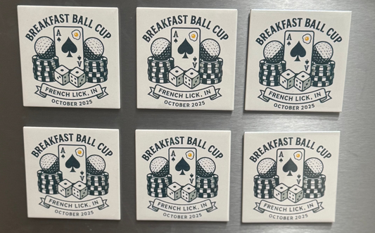 2.5"x2.5" Custom Made Magnets